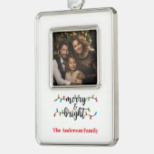 Framed Photo Verzilverd Omlijst Ornament (Links)