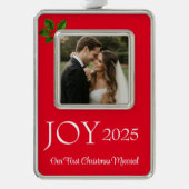 Framed Photo Verzilverd Omlijst Ornament (Voorkant)