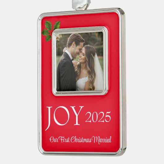 Framed Photo Verzilverd Omlijst Ornament (Links)