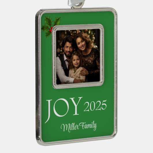 Framed Photo  Verzilverd Omlijst Ornament (Rechts)