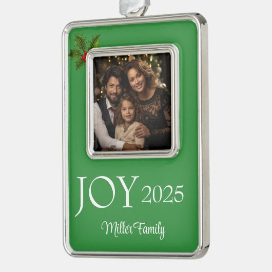 Framed Photo  Verzilverd Omlijst Ornament (Links)