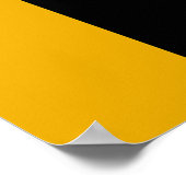 Framed print met vlag van Baltimore, VS (Hoek)