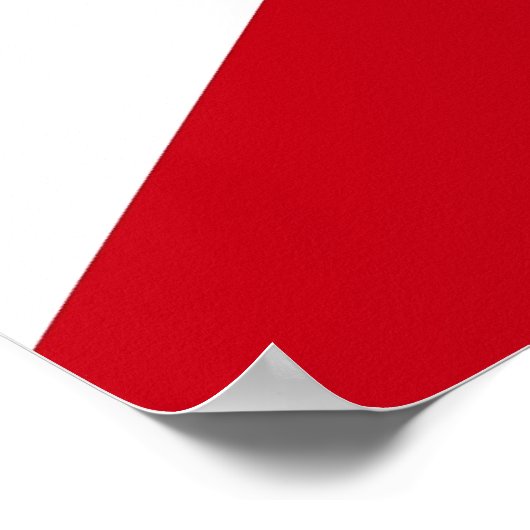 Framed print met vlag van Florida, VS (Hoek)