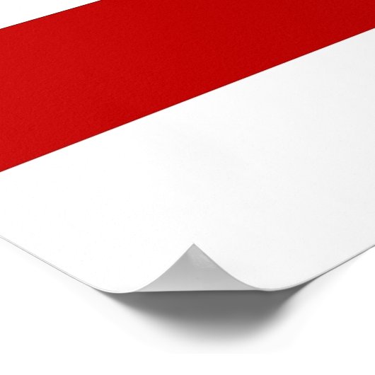 Framed print with Flag of Washington DC, U.S.A. (Hoek)