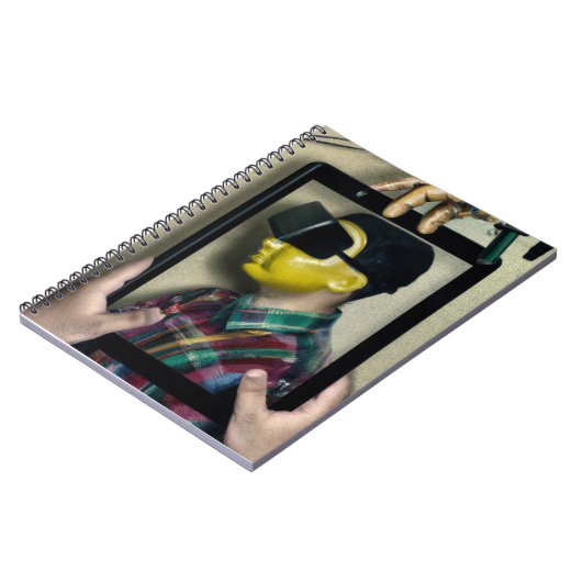 Framed Reality/Digital Art Journal Notitieboek (Linkerzijde)