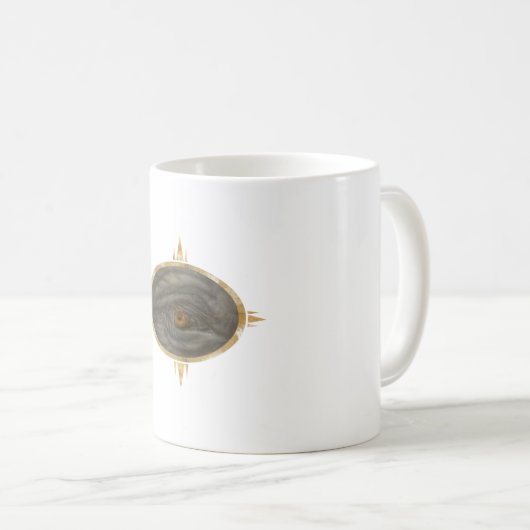 Framed Sumatran Elephant Koffiemok (Voorkant rechts)