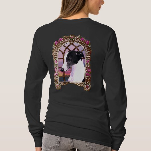Framed Whippet T-shirt (Achterkant)