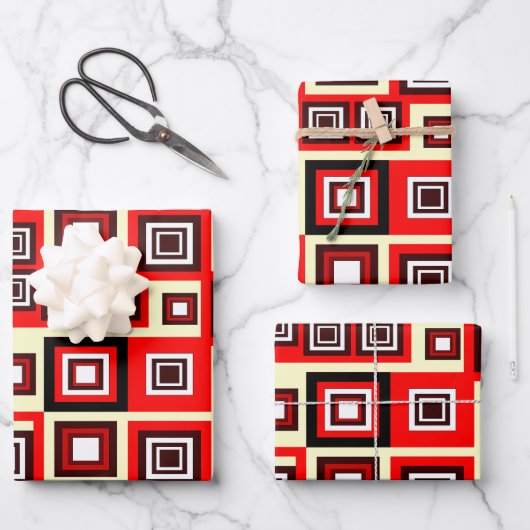 Framed Wrapping Paper Sheets (Voorkant)
