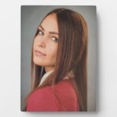 Frameless Custom Photo Tabletop Easel Back Fotoplaat (voorkant)