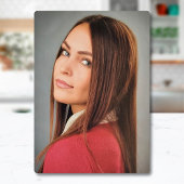 Frameless Custom Photo Tabletop Easel Back Fotoplaat