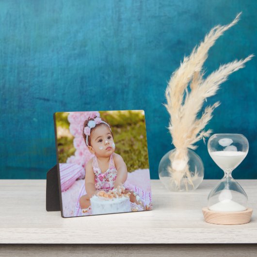 Frameless Ezel Terug Foto Plaque Fotoplaat (Insitu)