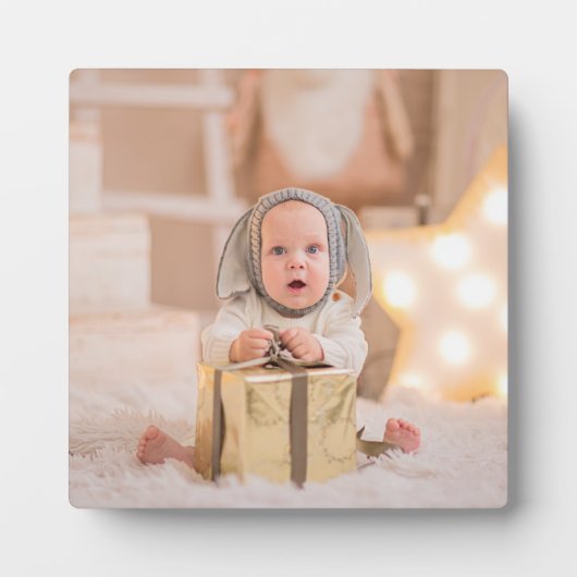 Frameless Photo Tabletop Easel Back Fotoplaat (Voorkant)