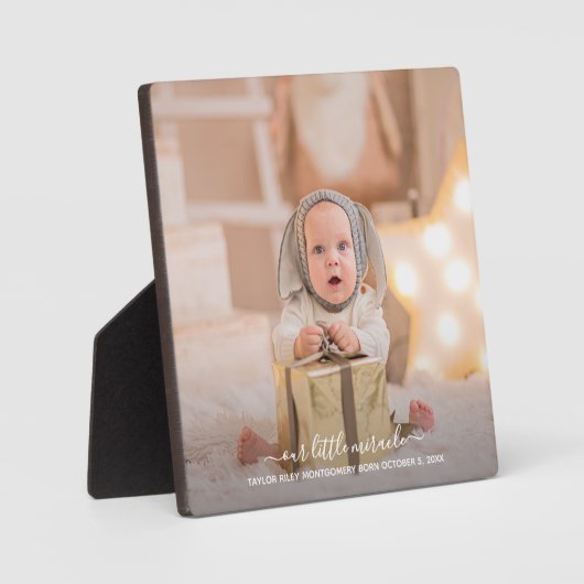 Frameless Photo Tabletop Easel Back Fotoplaat (Voorkant)