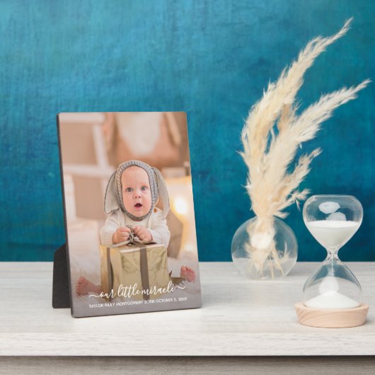 Frameless Photo Tabletop Easel Back Fotoplaat (Zijkant)