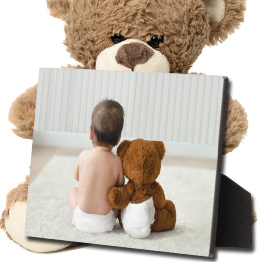 Frameless Photo Tabletop Easel Back Plaque Fotoplaat