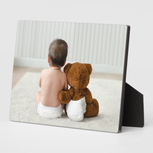 Frameless Photo Tabletop Easel Back Plaque Fotoplaat (Zijkant)