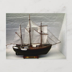 Framemodel, het door Nansen gebruikte schip Briefkaart