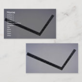 Framerend vierkant visitekaartje (Voorkant / Achterkant)