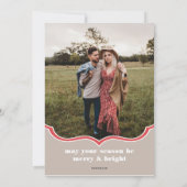 Frameworthy kerstfeestdag feestdagenkaart (Achterkant)