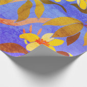 Framgipani-pakpapier Cadeaupapier (Hoek)