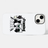 Framing Cats.w Case-Mate iPhone Case (Achterkant (horizontaal))