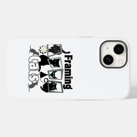 Framing Cats.w Case-Mate iPhone Case (Achterkant (horizontaal))
