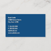 framing constructie visitekaartje (Achterkant)