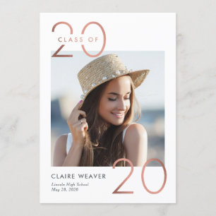 Framing Jaar Afstuderen Uitnodiging Aankondiging