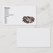 FramingDecisionCard, Naam, Adres 1, Adres 2.. Visitekaartje (Voorkant / Achterkant)