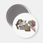 FramingDesign050809schaduwen Magneet (Voorkant / Achterkant)
