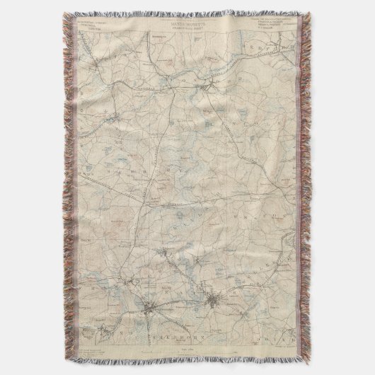 Framingham, Massachusetts Deken (Voorkant Verticaal)