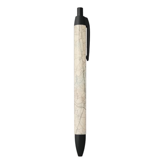 Framingham, Massachusetts Zwarte Inkt Pen (Achterkant (Verticaal))