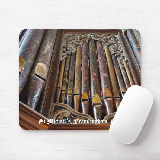 Framlingham organ mousepad muismat (Met muis)