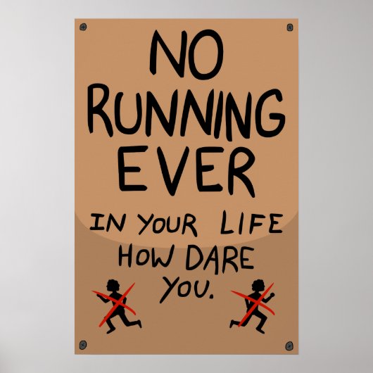 Framptown Running Poster (Voorkant)