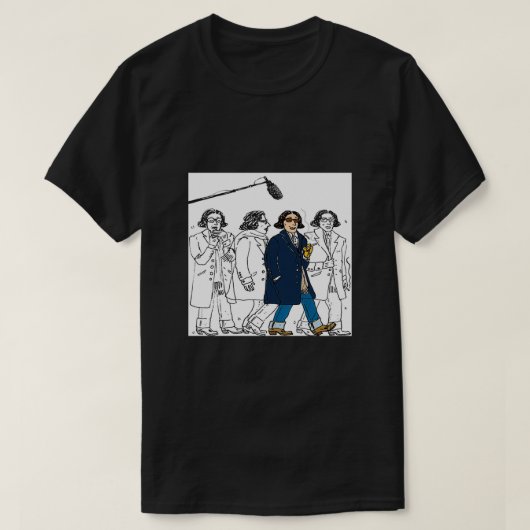 fran lebowitz t-shirt (Design voorkant)