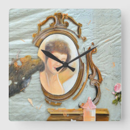 Francais loskoppelen. vierkante klok