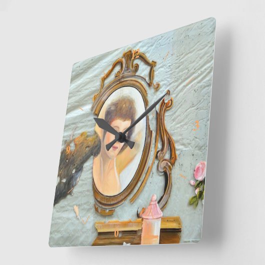 Francais loskoppelen. vierkante klok (Hoek)