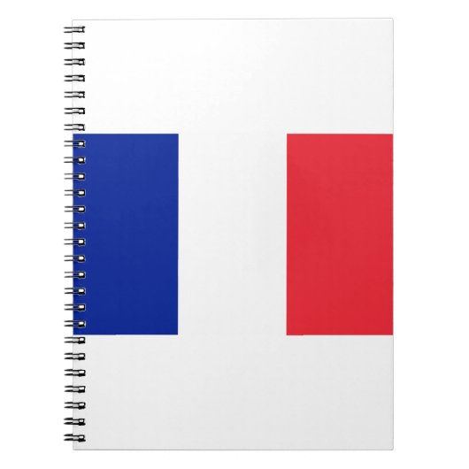 Française - France Flag Notitieboek (Voorkant)