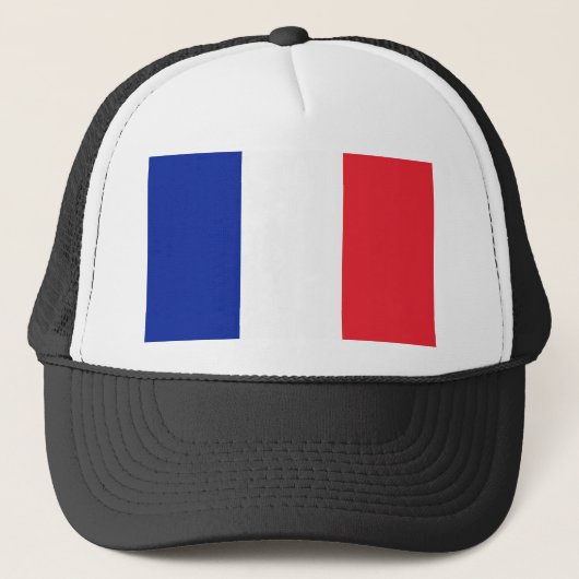 Française - France Flag Trucker Pet (Voorkant)