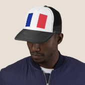 Française - France Flag Trucker Pet (In situ)