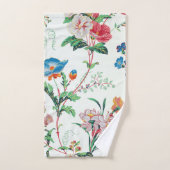 France 1830 Floral Antique Wallpaper Bad Handdoek (Handdoek)