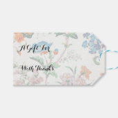 France 1830 Floral Antique Wallpaper Cadeaulabel (Voorkant (Horizontaal))