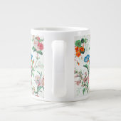 France 1830 Floral Antique Wallpaper Grote Koffiekop (Achterkant)