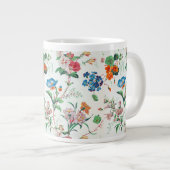 France 1830 Floral Antique Wallpaper Grote Koffiekop (Voorkant rechts)