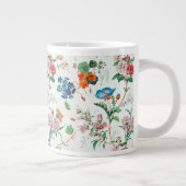 France 1830 Floral Antique Wallpaper Grote Koffiekop (Rechts)