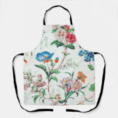 France 1830 Floral Botanical Wildflowers Schort (Voorkant)