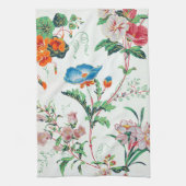 France 1830 Floral Botanical Wildflowers Theedoek (Verticaal)