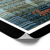 France Afloat - Franse lijn Poster (Hoek)