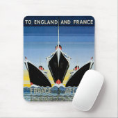 France Afloat - Franse lijn Poster Muismat (Met muis)