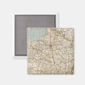 France Atlas Map Magneet (Voorkant / Achterkant)